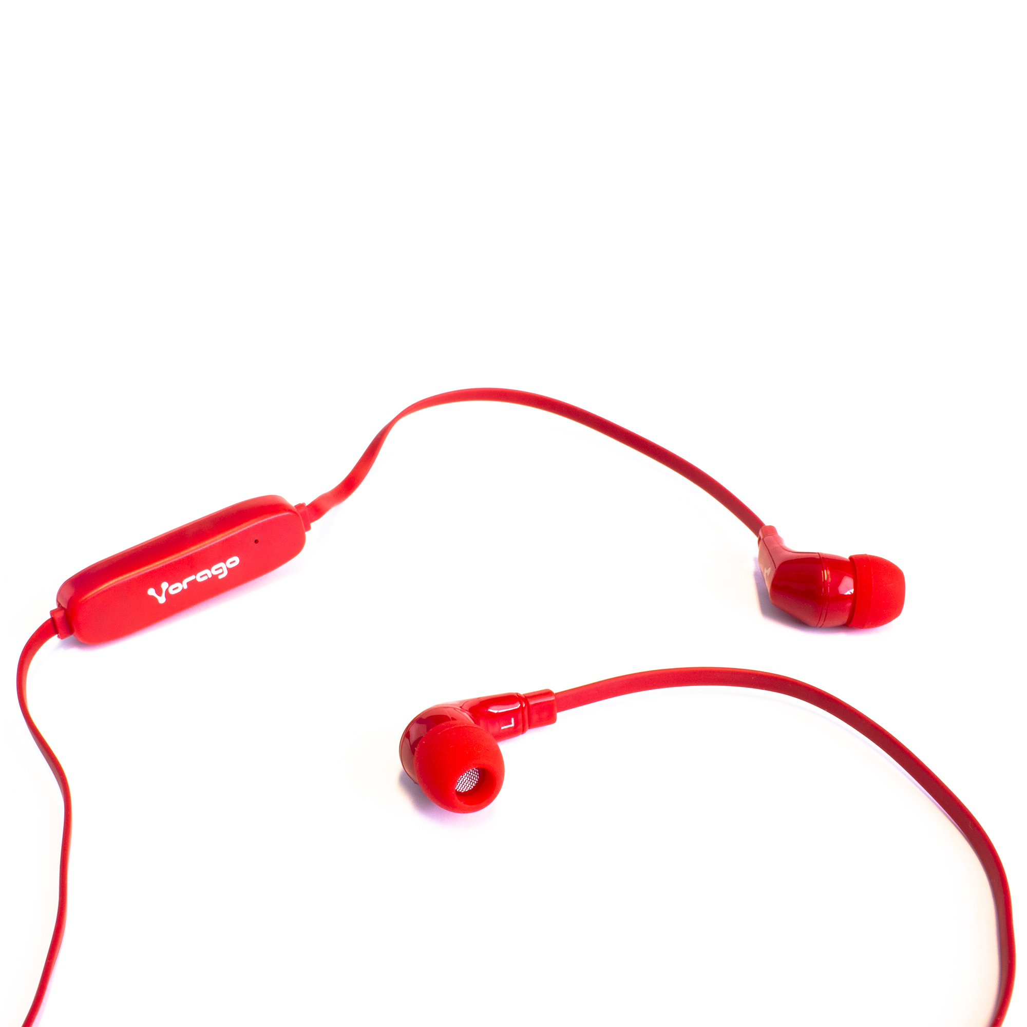 Auriculares Vorago EPB-103 - Bluetooth - Manos Libres - Rojo - EPB-103-RD
