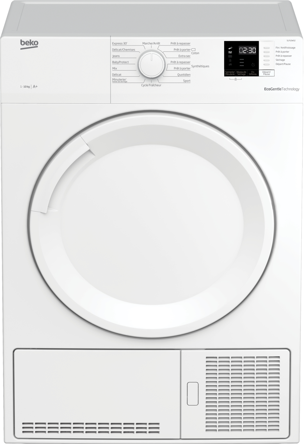 Beko DB8112PA0W tumble dryer Freestanding Front-load – image 1