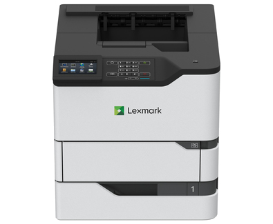Lexmark MS822de - Printer - B/W - Duplex - laser - A4/Legal - 1200 x 1200 dpi - up to 55 ppm - capacity: 650 sheets - USB 2.0, Gigabit LAN, USB 2.0 host