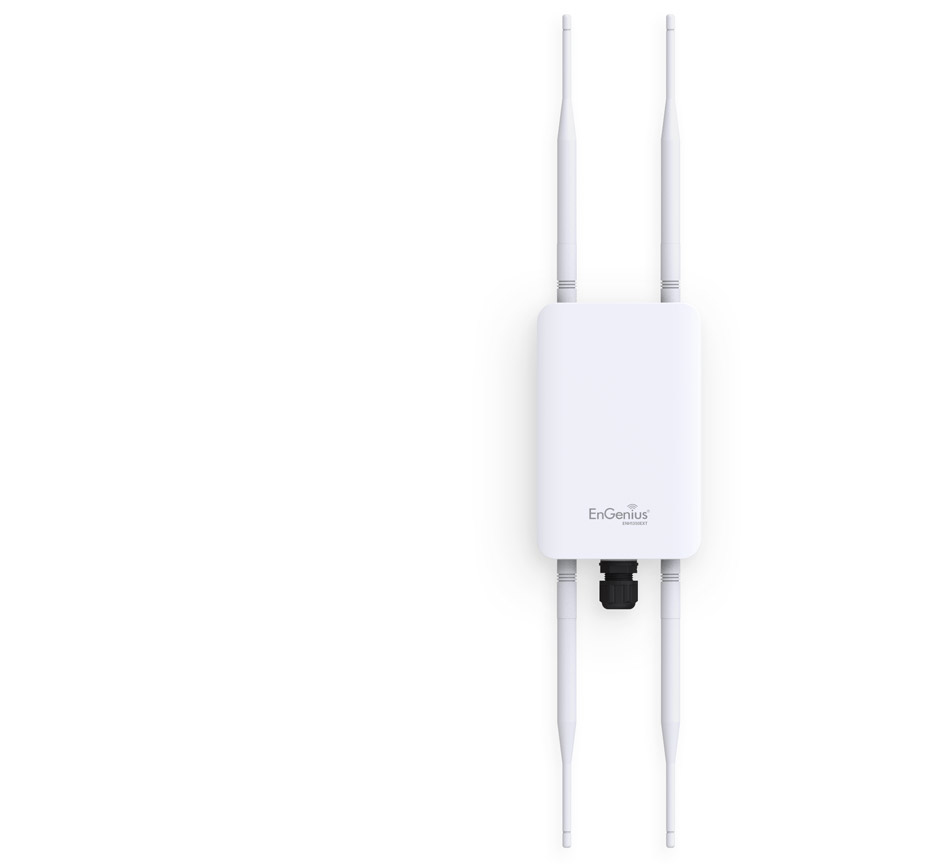 EnGenius Outdoor CB/AP DBC 11ac Wave2 400+867Mbps 2T2R 4x5dBi RP-SMA GbE PoE.af IP67