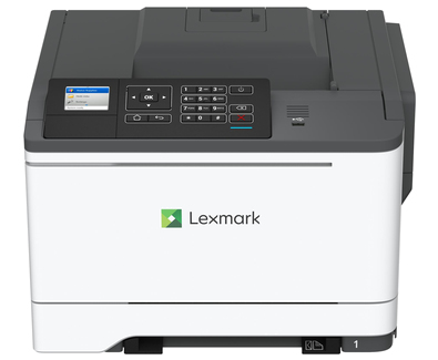 Lexmark CS521dn - Printer - color - Duplex - laser - Legal - 1200 x 1200 dpi - up to 35 ppm (mono) / up to 35 ppm (color) - capacity: 250 sheets - USB 2.0, Gigabit LAN, USB 2.0 host