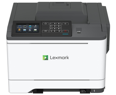 Lexmark CS622de - Printer - color - Duplex - laser - A4/Legal - 1200 x 1200 dpi - up to 40 ppm (mono) / up to 40 ppm (color) - capacity: 250 sheets - USB 2.0, Gigabit LAN, USB 2.0 host