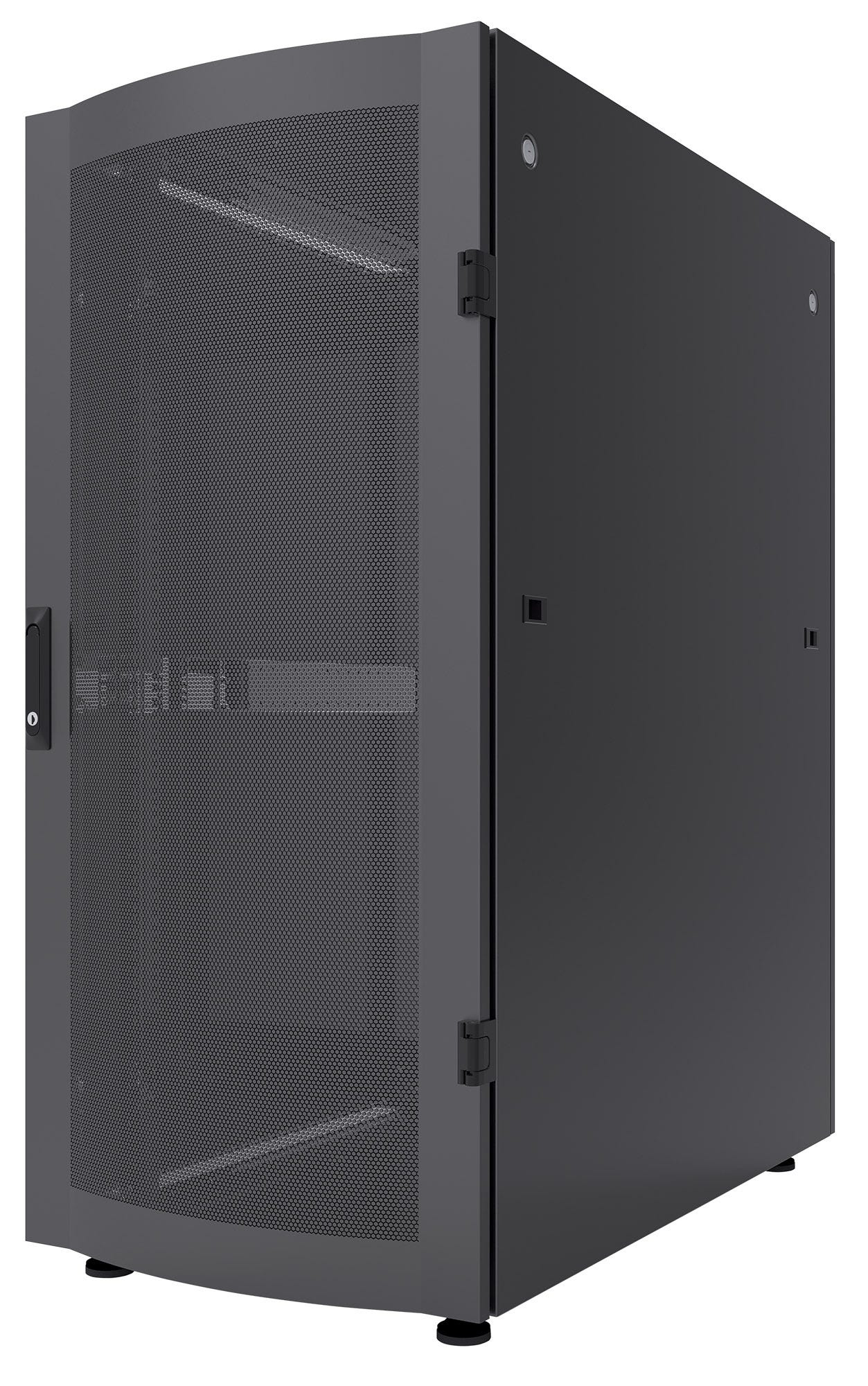 Intellinet 19" Server Cabinet - Free Standing, 36U, 600x1200mm (width x depth), Black, Flatpack, Max 1500kg, Multi-Point Door Lock, One Lock Per Side Panel, Usable Depth 123 to 973mm, IP20 rated, Rack, Steel