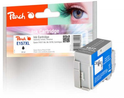 Peach PI200-613 tindikassett 1 tk Helemust