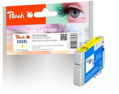 Peach PI200-629 tindikassett 1 tk Kollane