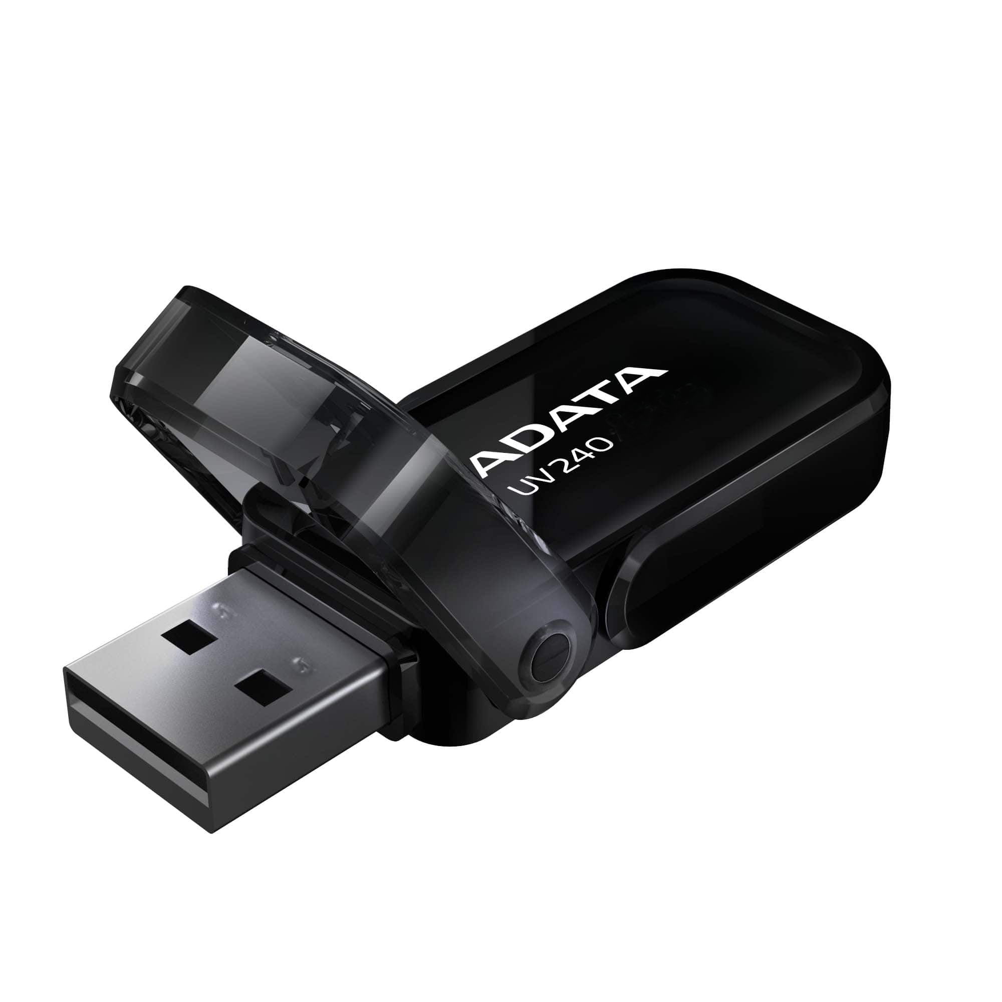 Memoria Usb Adata Uv240 32Gb Usb 2.0 Negro - AUV240-32G-RBK