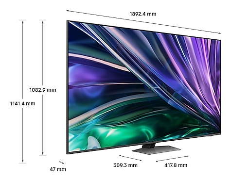 Samsung QE85QN85DBTXXH TV 2.16 m (85") 4K Ultra HD Smart TV Wi-Fi Silver – image 8