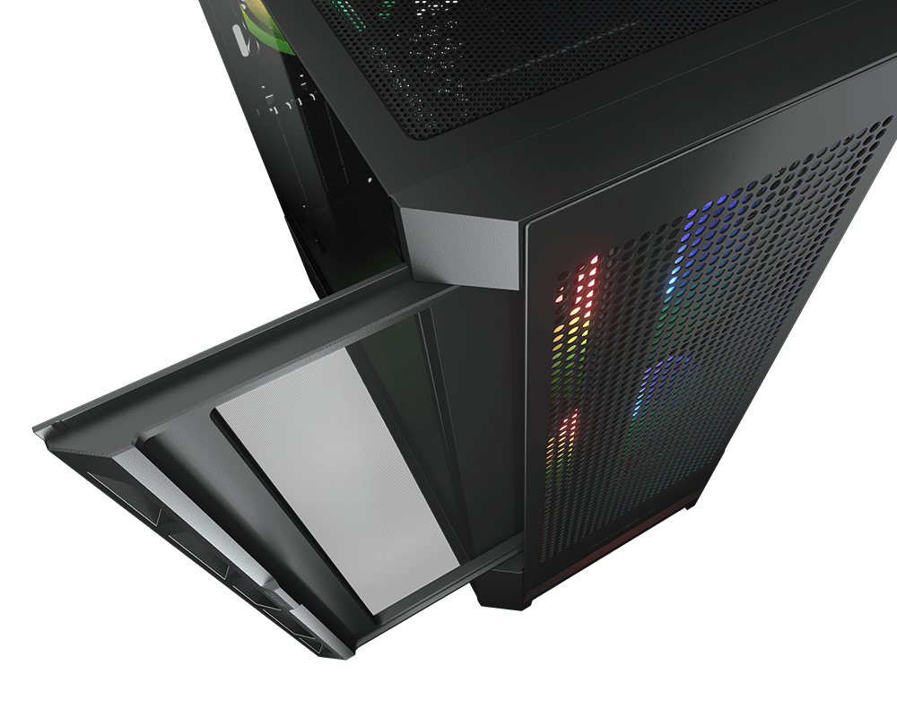 Gabinete Gamer Cougar Airface RGB - Media Torre - Mini ITX/Micro ATX/ATX/CEB - 3 Ventiladores - Panel Lateral - 385ZD10.0004 Gabinete Gamer Cougar Airface RGB - Media Torre - Mini ITX/Micro ATX/ATX/CEB - 3 Ventiladores - Panel Lateral - 385ZD10.0004