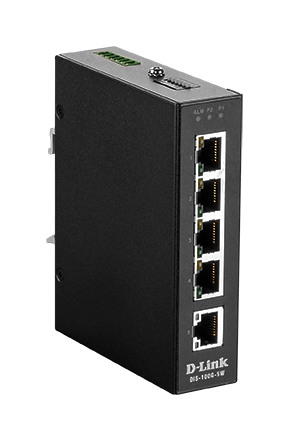 D-Link 5-Port Unmanaged Industrial Switch with