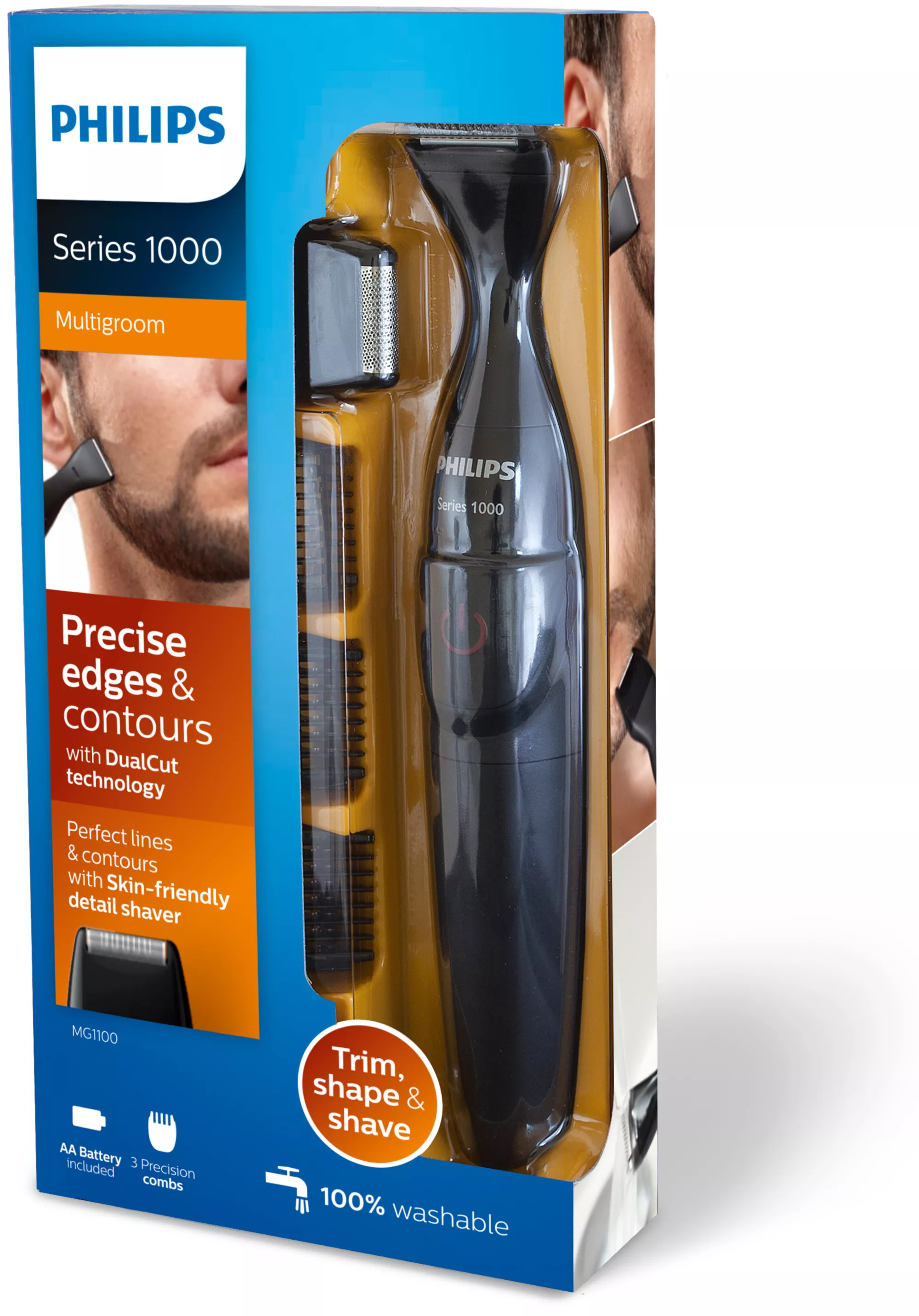 Philips MULTIGROOM Series 1000 Ultra-precise beard styler MG1100/16 – image 2