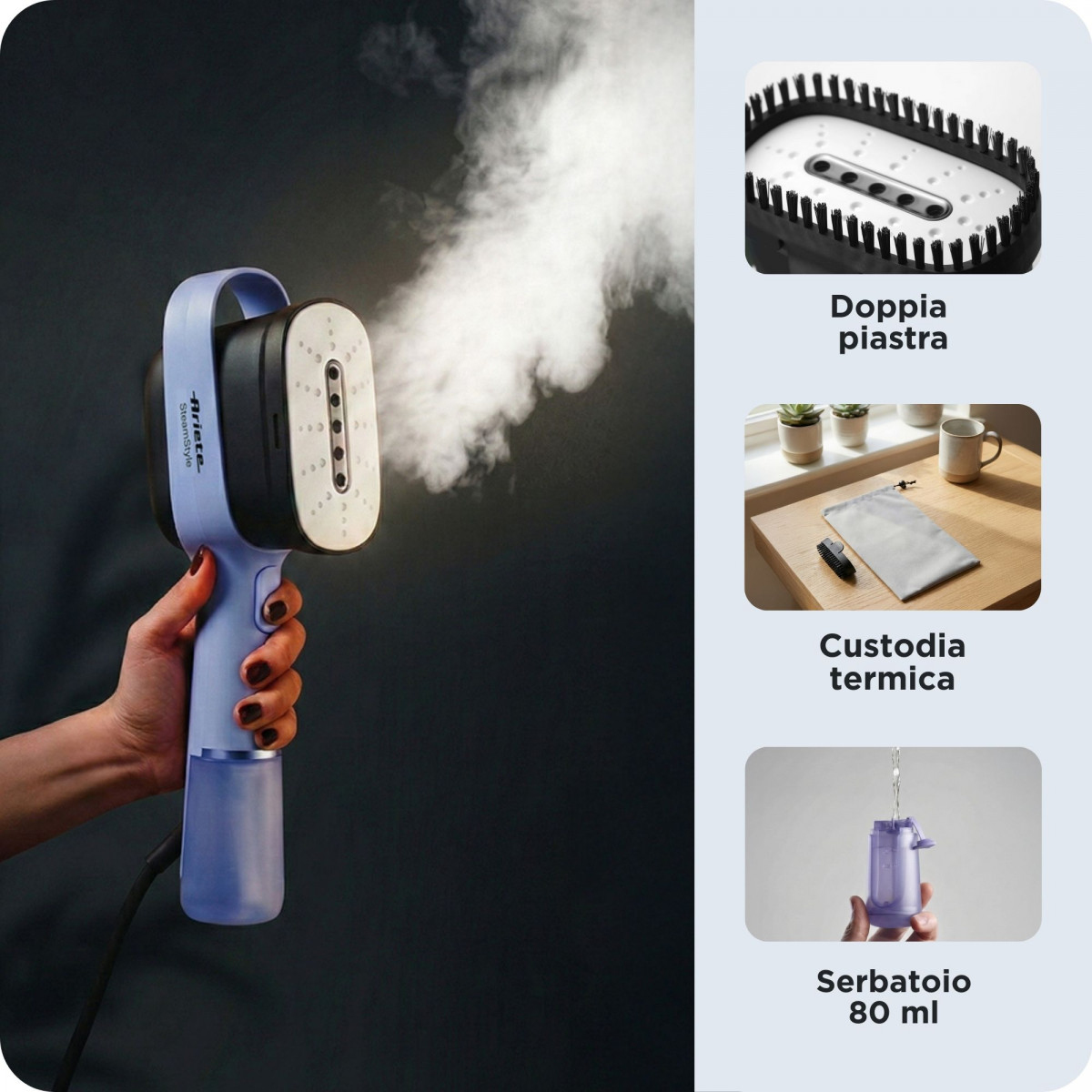 Ariete 4301 Steam Style, Vertical iron – image 7