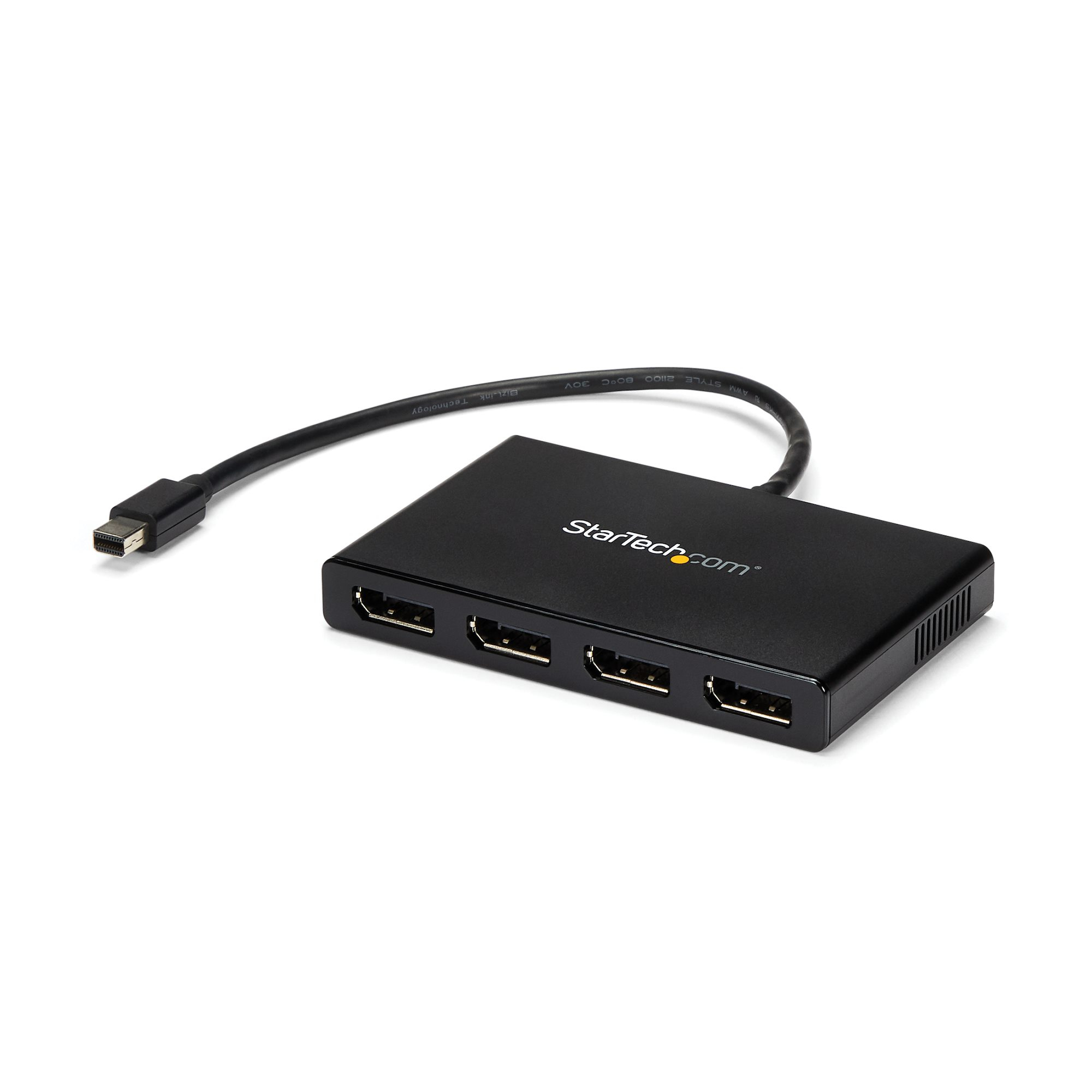 StarTech.com 4-Port Multi Monitor Adapter - Mini DisplayPort to DisplayPort MST Hub
