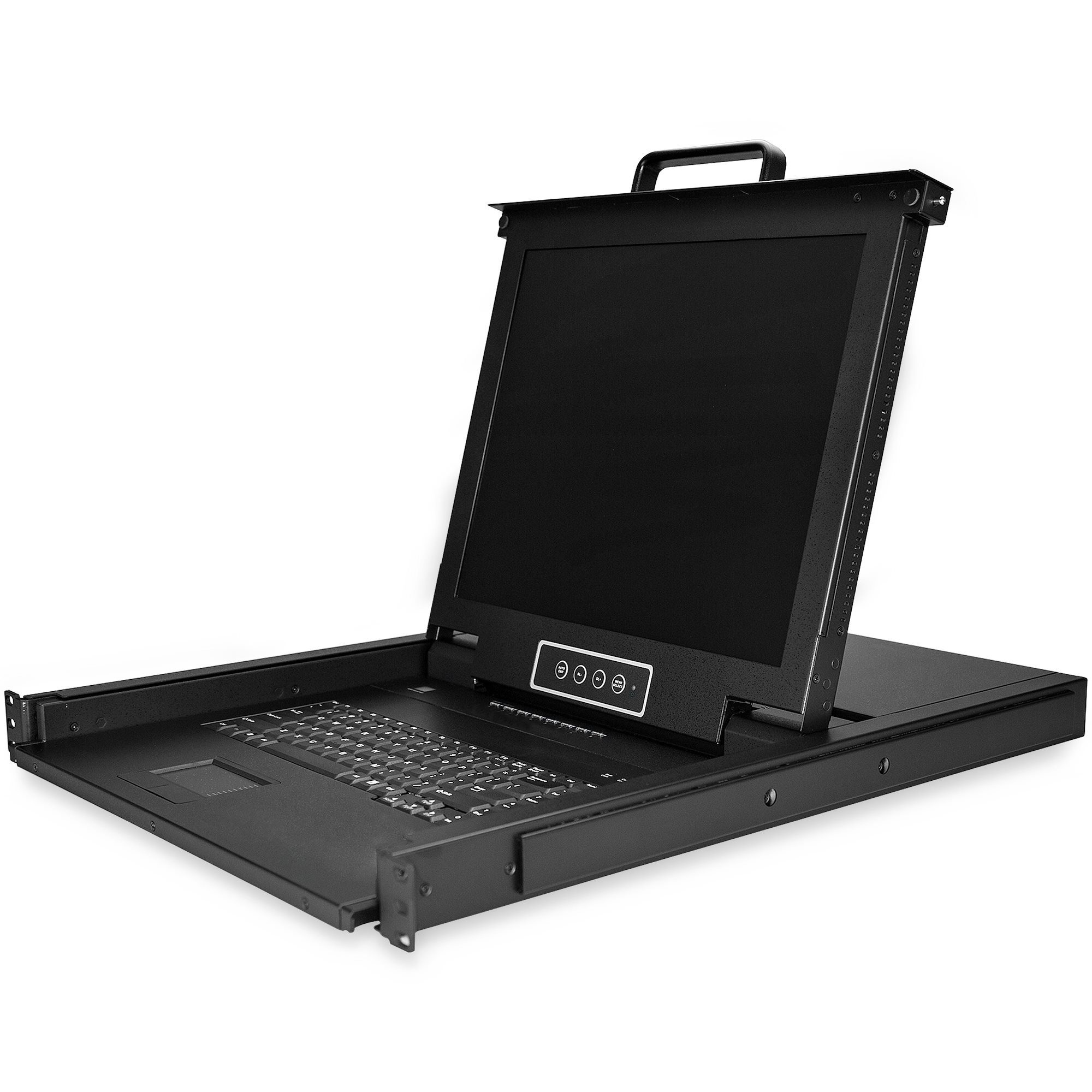 StarTech.com 8 Port Rackmount KVM Console w/ 6ft Cables - Integrated KVM Switch w