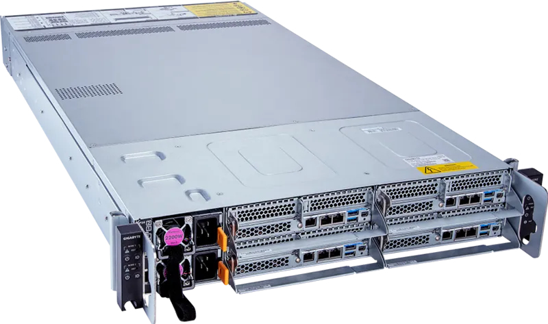 GIGABYTE H262-Z6B-ICU1 AMD SoC Socket SP3 Rack (2U) Black, Steel – image 6