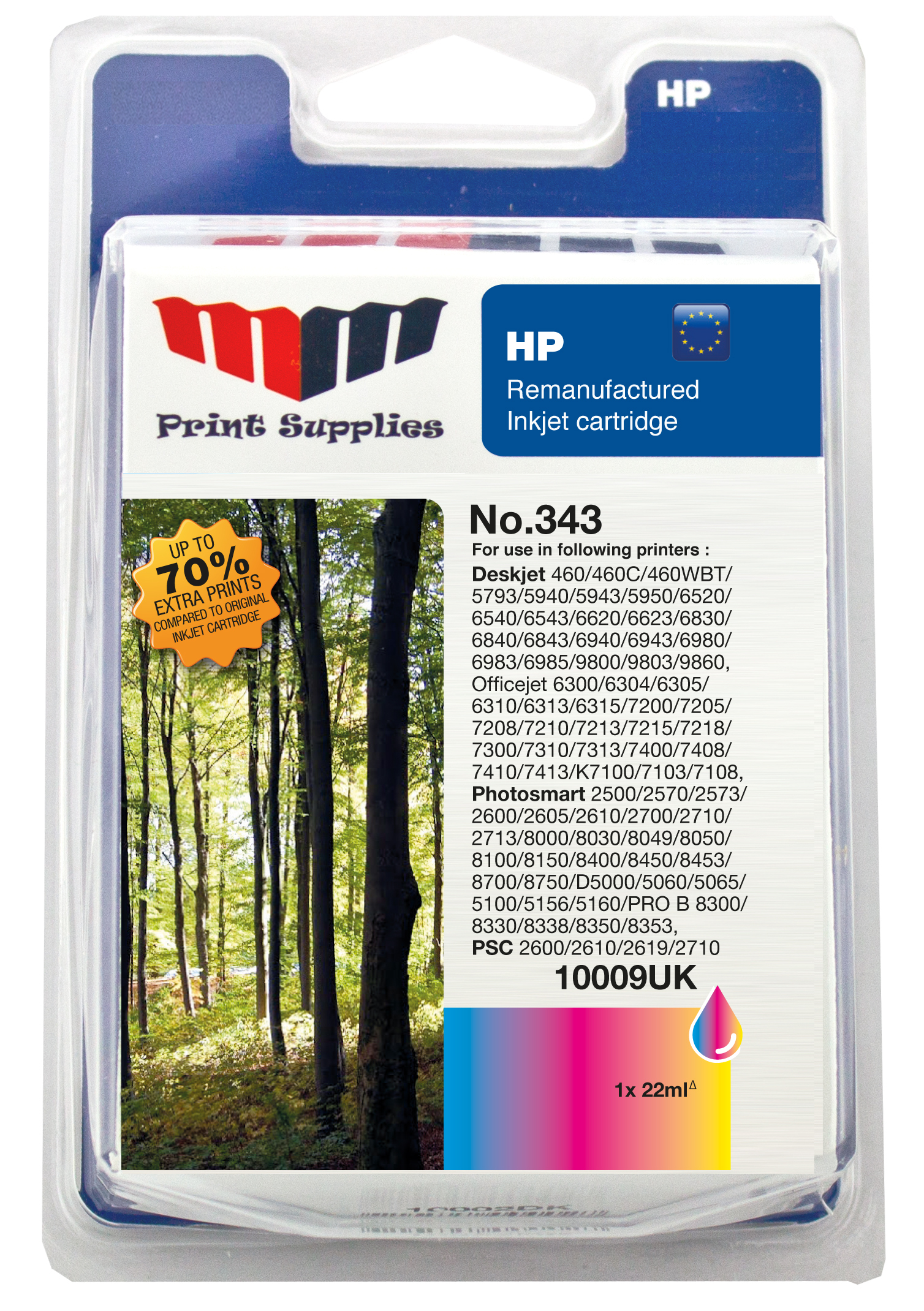 MM 10009UK ink cartridge High (XL) Yield Cyan, Magenta, Yellow