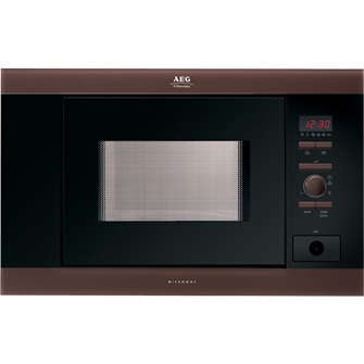 AEG MC1762ED microwave Brown Built-in