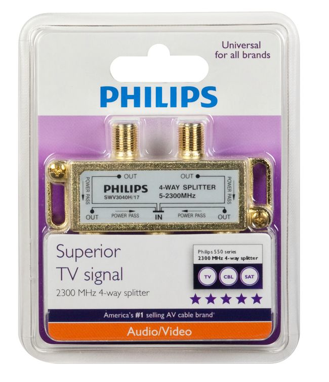 Philips by Signify Philips SWV3040H/17 video splitter – image 2