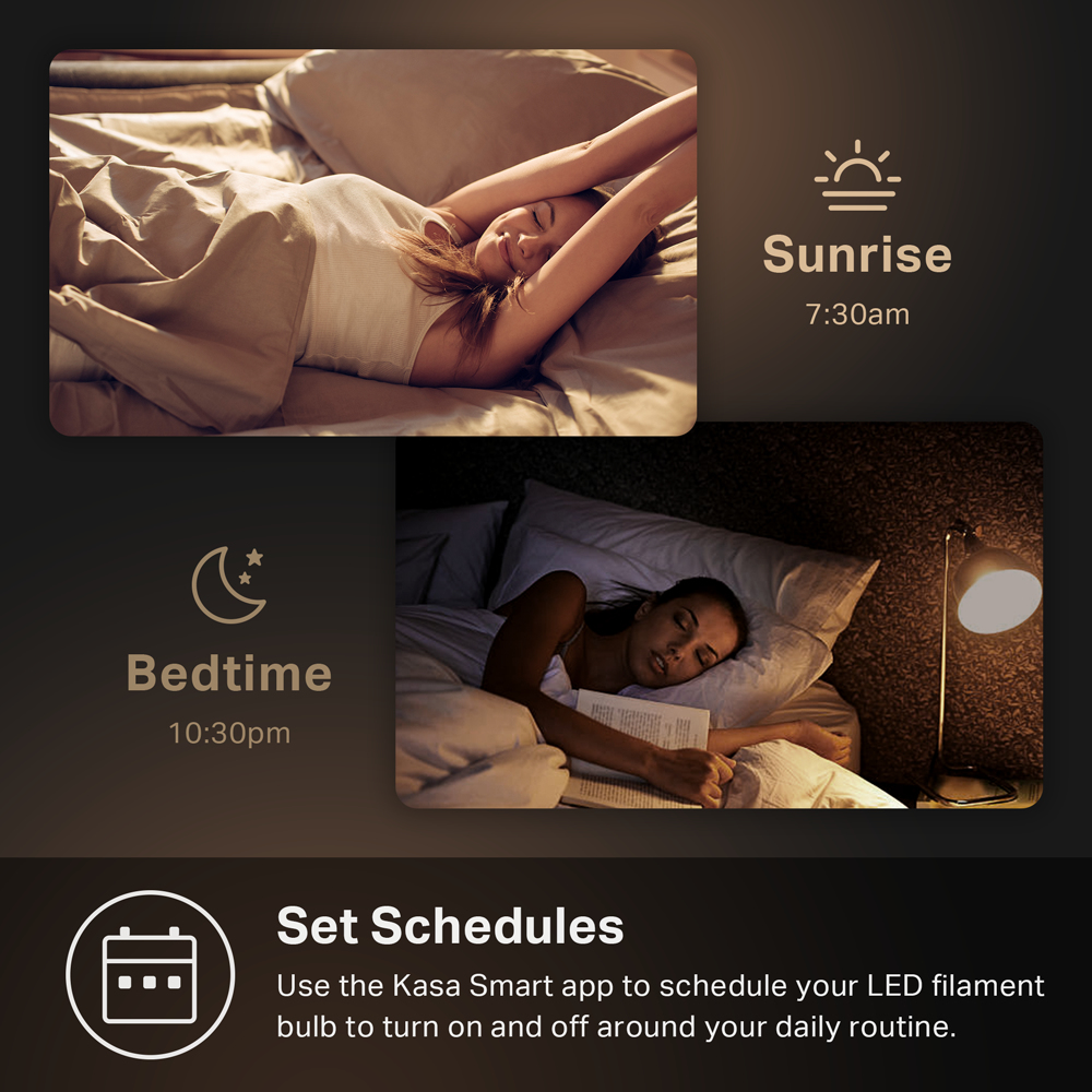 TP-Link Kasa Filament Smart Bulb, Soft White – image 7
