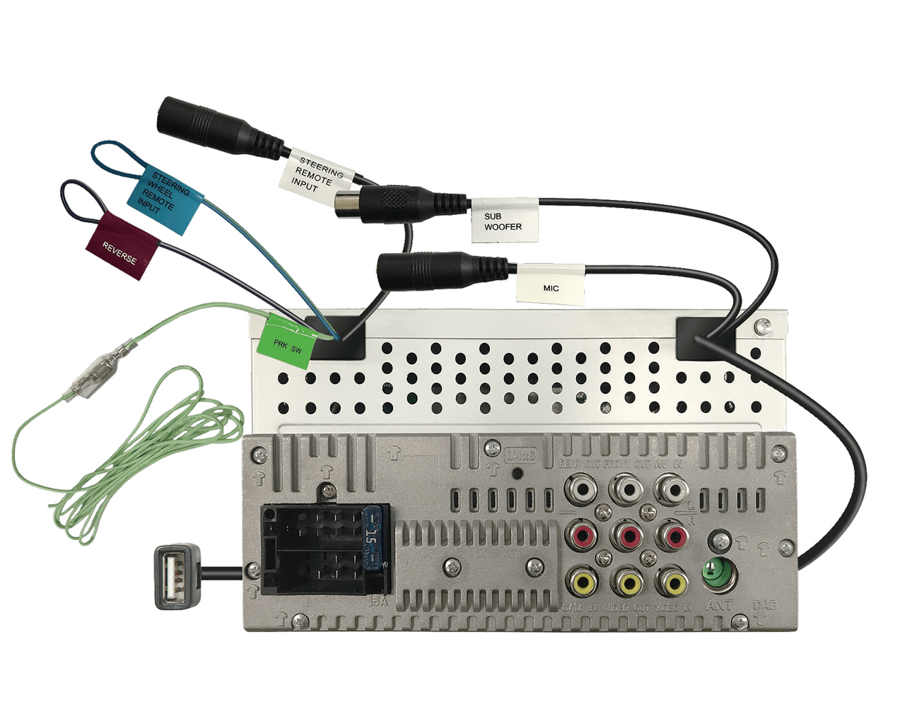 JVC KW-M741BT 2DIN, Mechless, Multimedia system – image 5