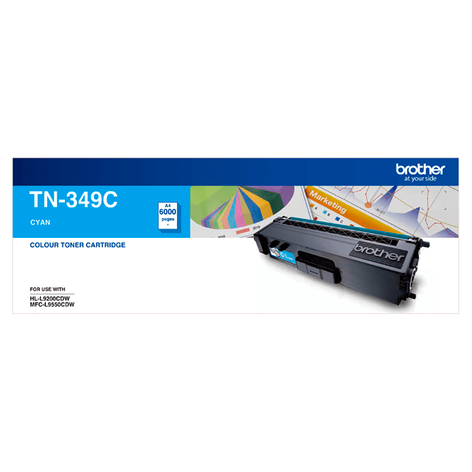 Brother TN-349C toner cartridge 1 pc(s) Original Cyan