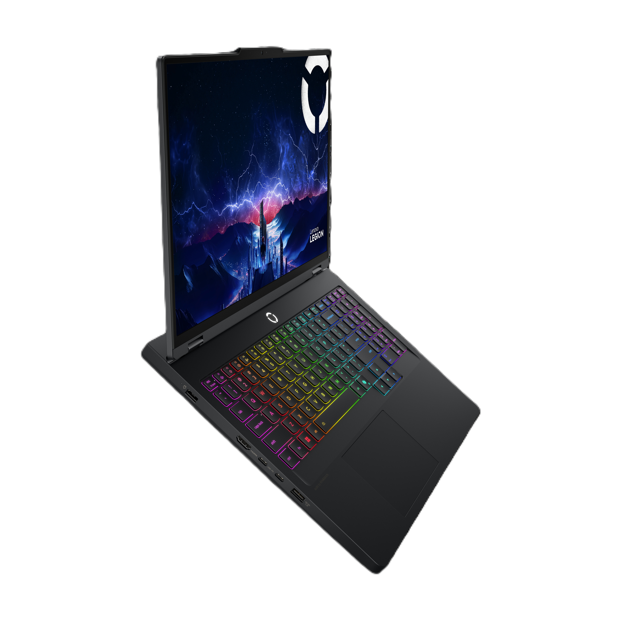 Portátil gaming - Lenovo Legion Pro 5 16IRX10, 16" WQXGA, Intel® Core™ i9-14900HX, 32GB RAM, 1TB SSD, GeForce RTX™ 5070, Sin sistema operativo, Negro - imagen 7
