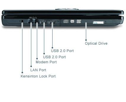 MSI Megabook 00163A1-SKU14 laptop Intel® Core™2 Duo T9300 – image 7