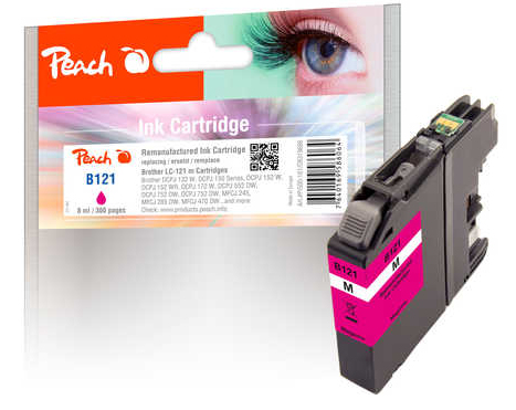Peach 319686 ink cartridge Compatible Magenta