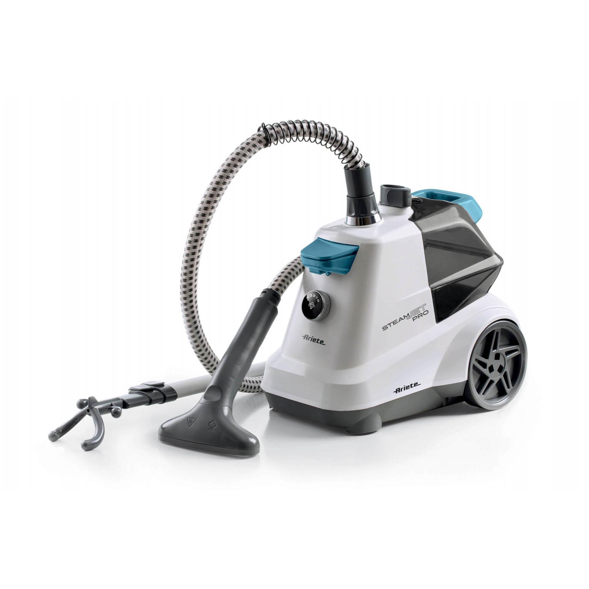 Ariete 6248 Canister garment steamer, White and Light Blue, 2200 Watt