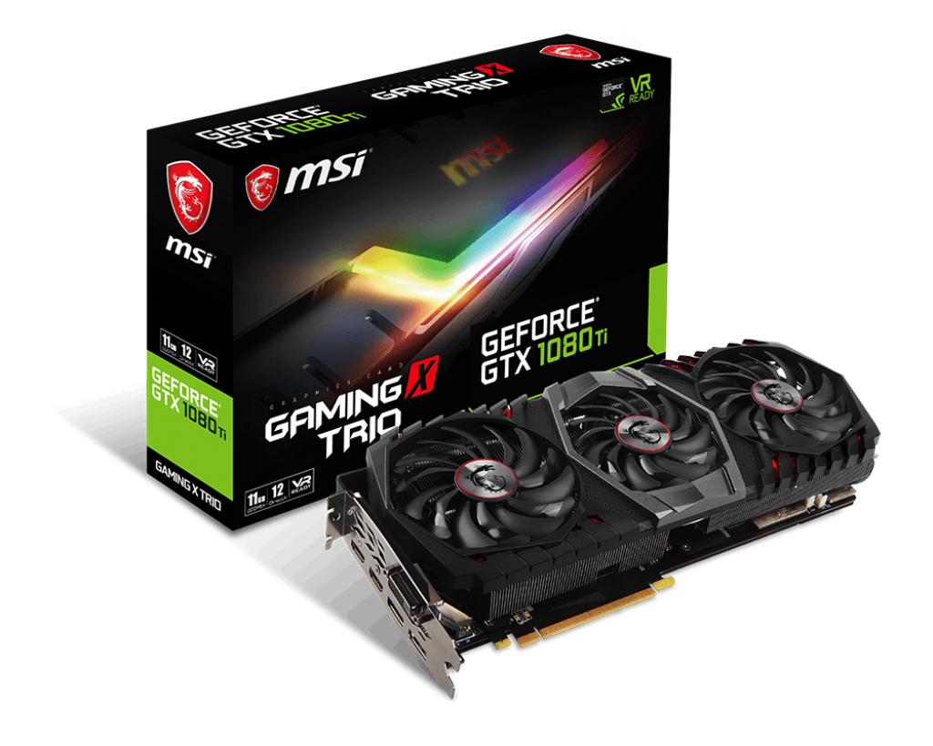 MSI GAMING GeForce GTX 1080 Ti X Trio – image 5