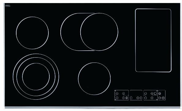 Gorenje ECT890E hob Black Built-in Zone induction hob 5 zone(s)