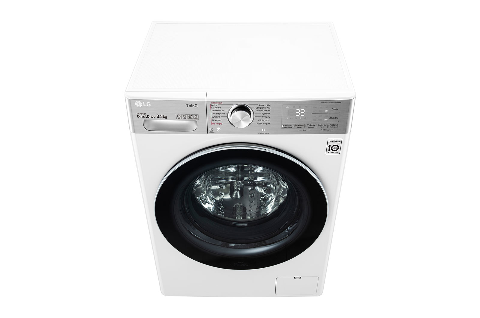 LG F28V9GW2W washing machine Front-load – image 9