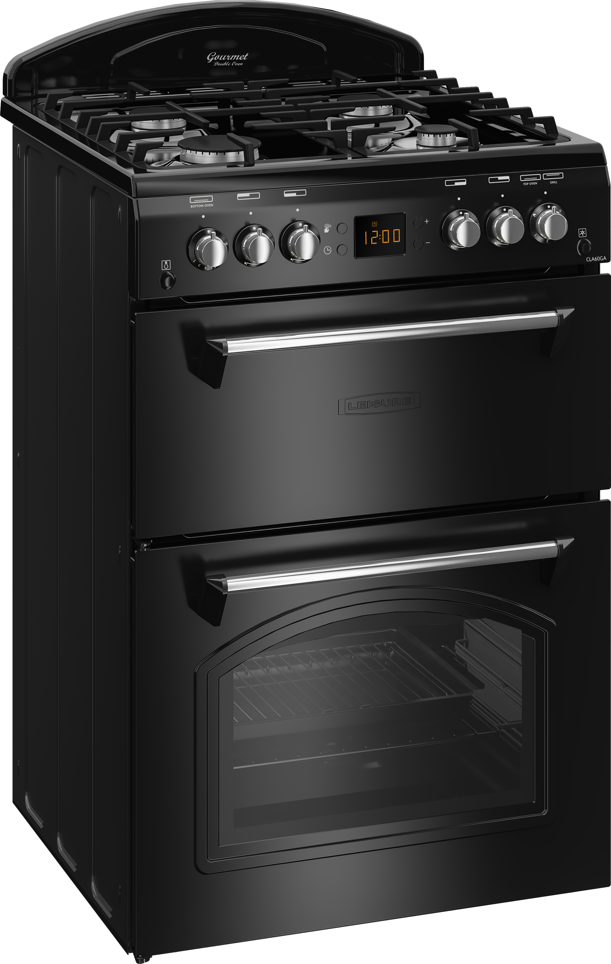 Leisure CLA60GAK 60cm Gas Range-style Cooker with Two Ovens – image 2