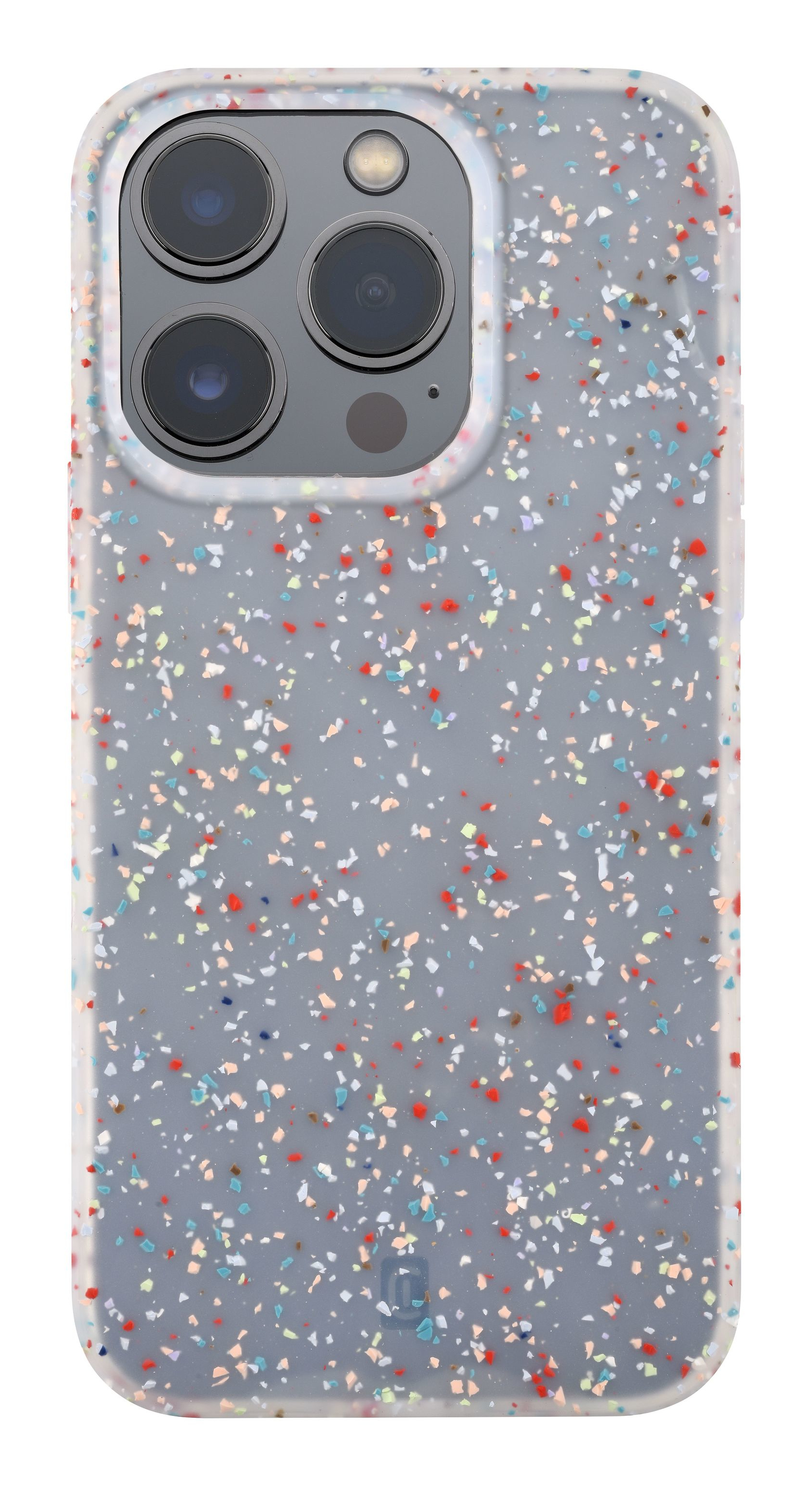 Cellularline Sensation Dots - iPhone 14 Pro Semi-transparent soft-touch silicone case with speckled effect – image 1