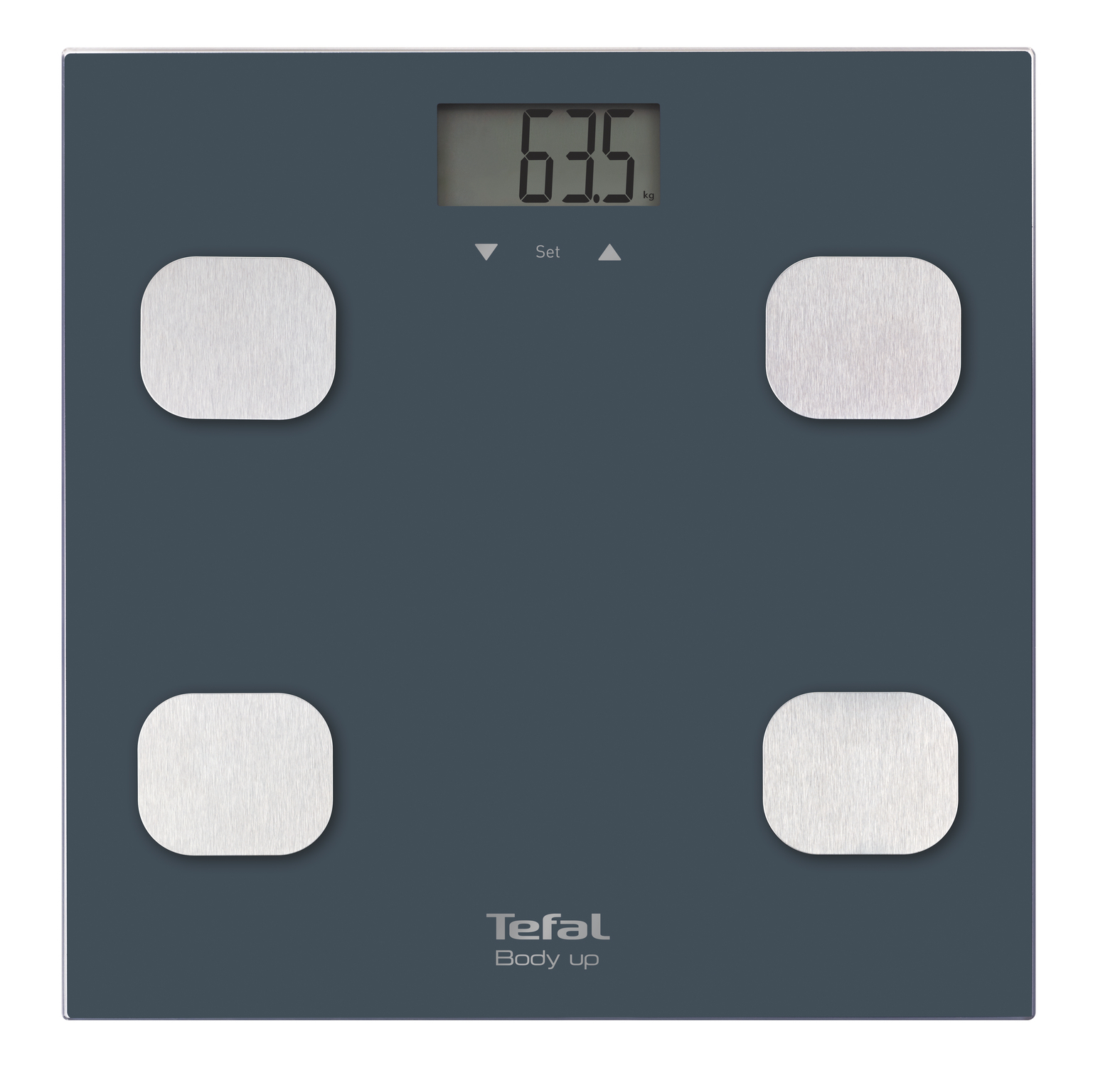 Tefal Body Up BM2520 personal scale Square Blue Electronic personal scale