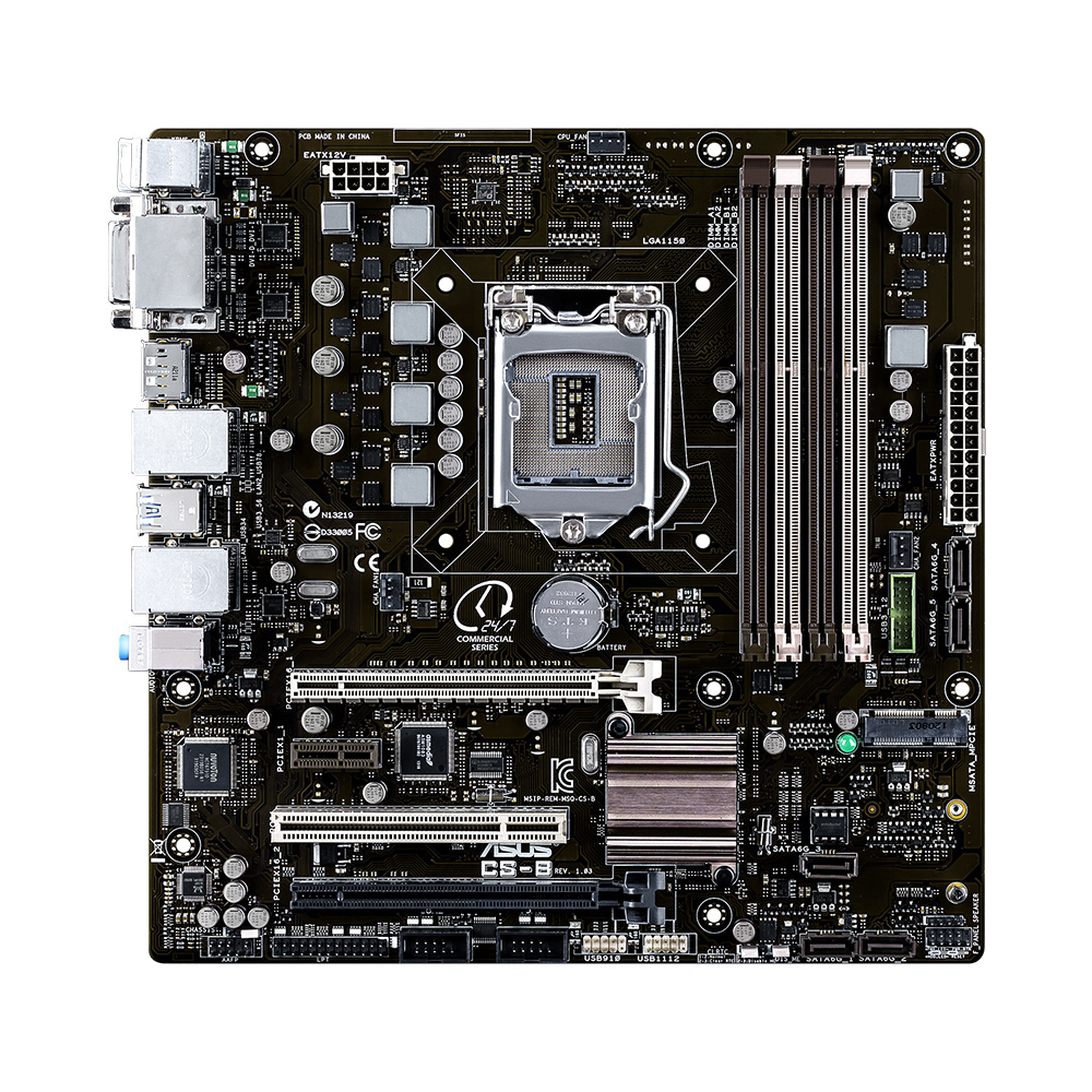 ASUS CS-B Intel® Q87 LGA 1150 (Socket H3) micro ATX – image 1