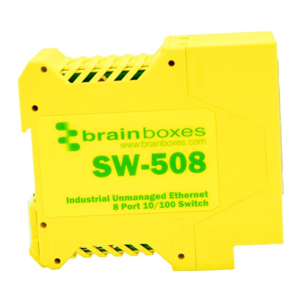 Brainboxes Industrial 8 Port 10/100 Ethernet Switch – image 8
