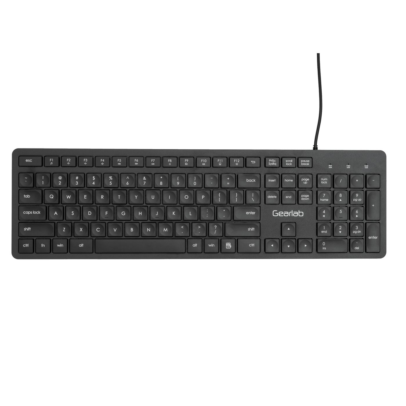 eSTUFF GLB211202 keyboard Office USB QWERTY US International Black – image 1