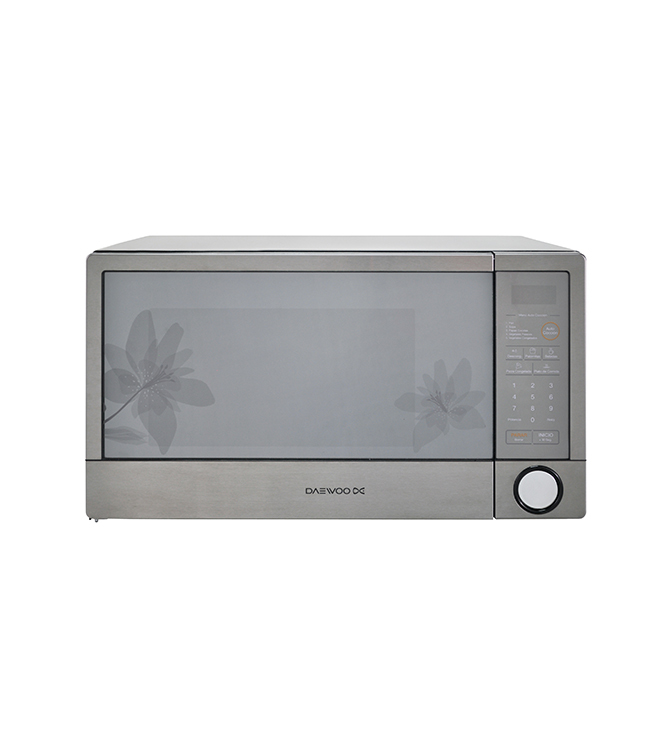 Daewoo KOR-1N5AM microwave Silver, Stainless steel Solo microwave Countertop – image 1