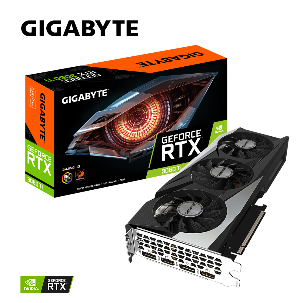 GIGABYTE GeForce RTX 3060 Ti GAMING 8G (rev. 2.0) – image 9