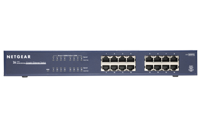 NETGEAR JGS516 Unmanaged Gigabit Ethernet (10/100/1000) Black
