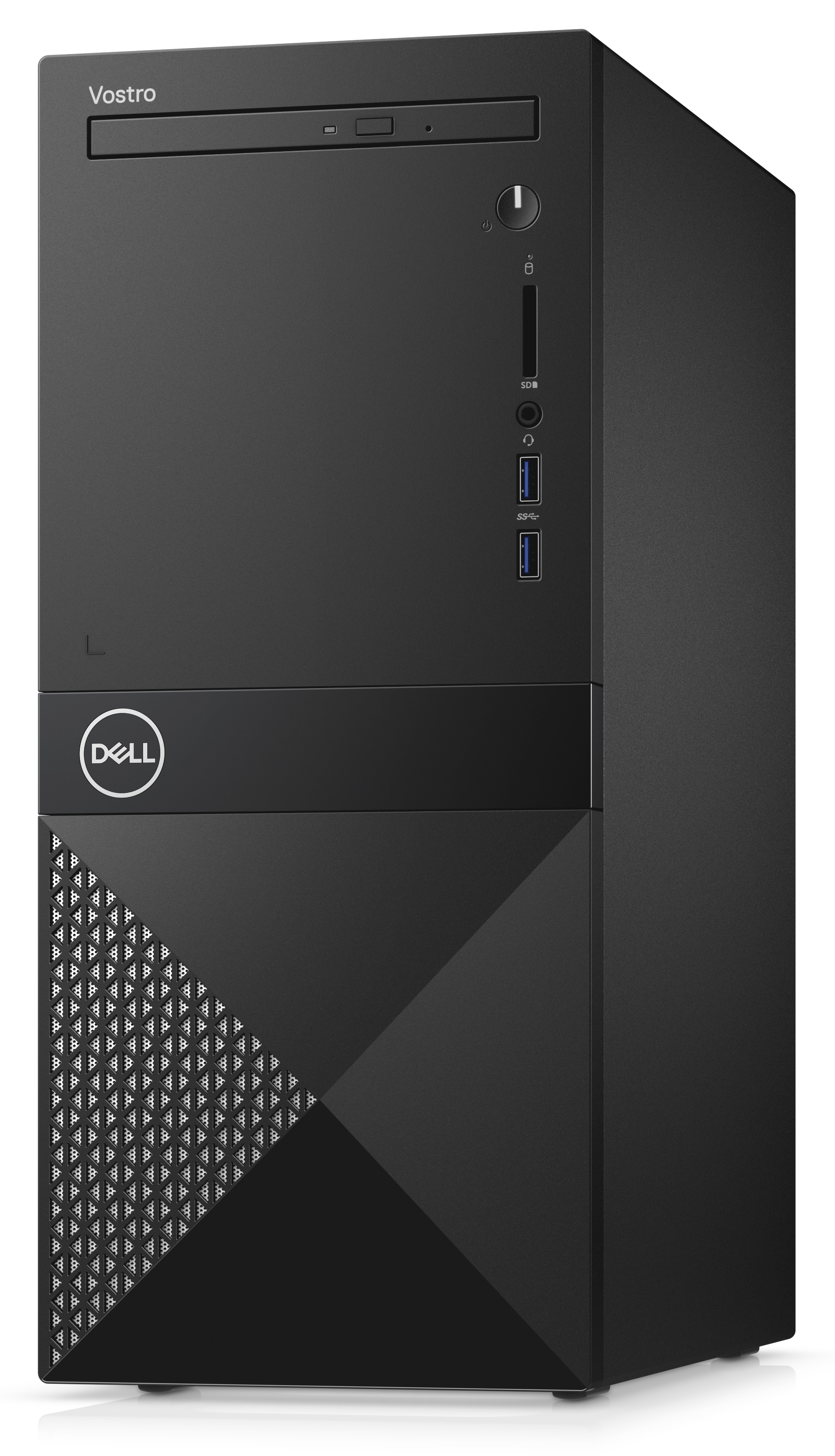DELL Vostro 3670 Intel® Core™ i3 i3-8100 4 GB DDR4-SDRAM 1 TB HDD Windows 10 Home Mini Tower PC Black image 2