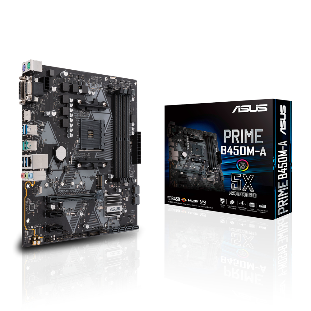 PLACA BASE ASUS AMD PRIME B450M-A USB3.1 M2