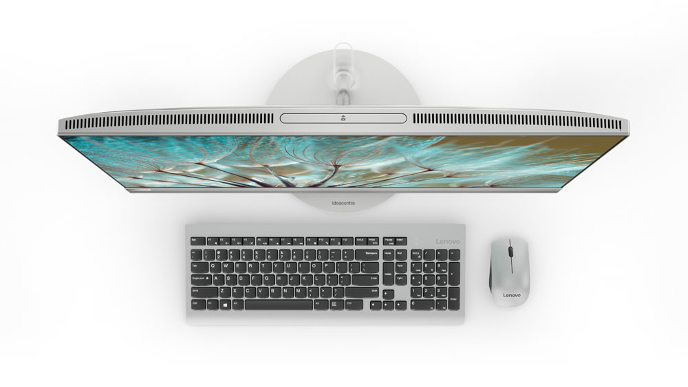 Lenovo IdeaCentre 520 Intel® Core™ i5 i5-7400T 54.6 cm (21.5″) 1920 x 1080 pixels All-in-One PC 8 GB DDR4-SDRAM 1 TB HDD Windows 10 Home Wi-Fi 5 (802.11ac) Silver image 2