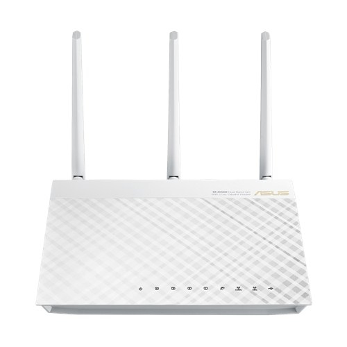 ASUS RT-AC66W wireless router Gigabit Ethernet White – image 1