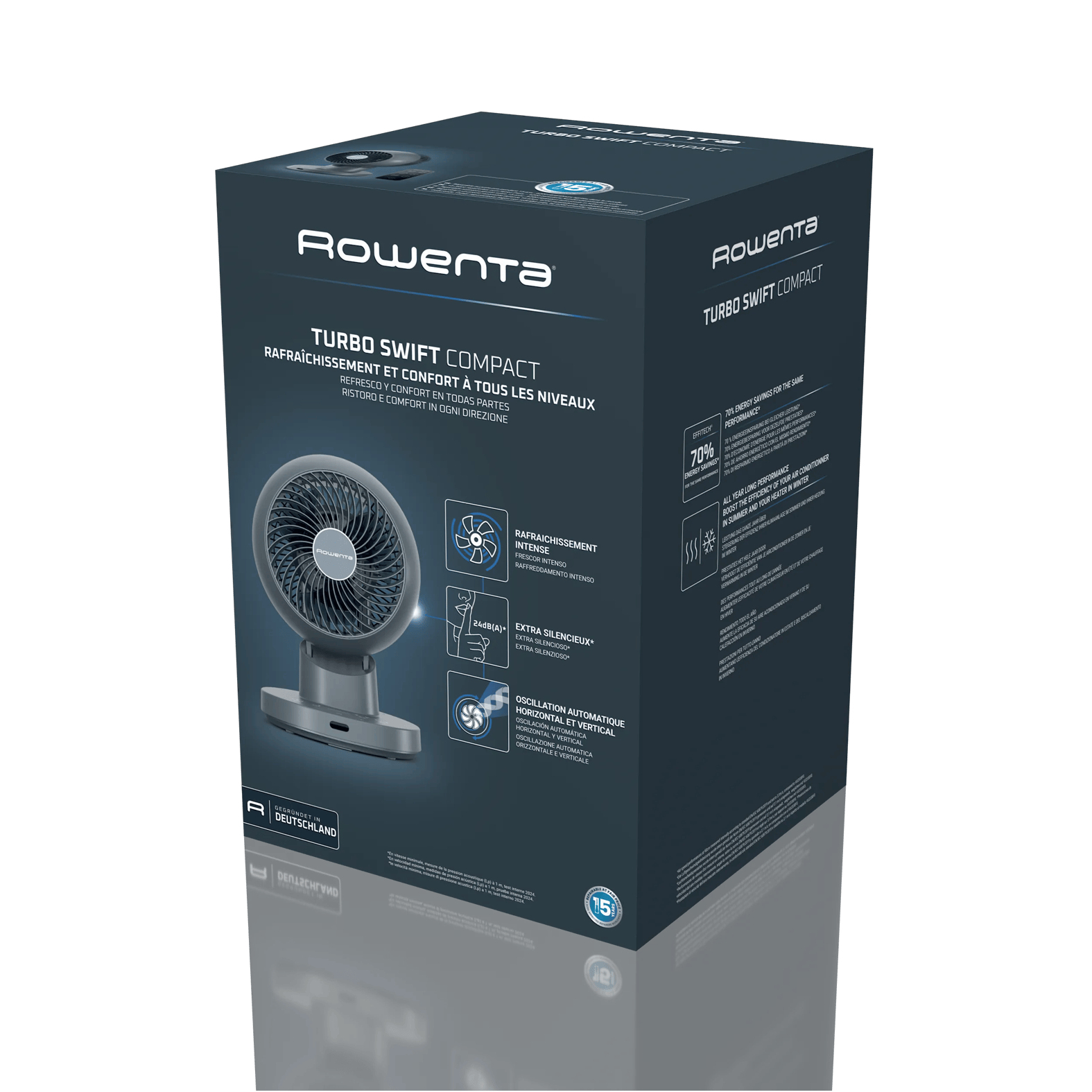 Rowenta QV2540F1 household fan Blue – image 2