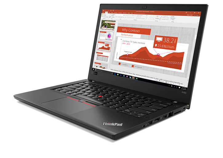 Specs Lenovo ThinkPad A485 AMD Ryzen™ 7 PRO 2700U Laptop 35.6 cm (14