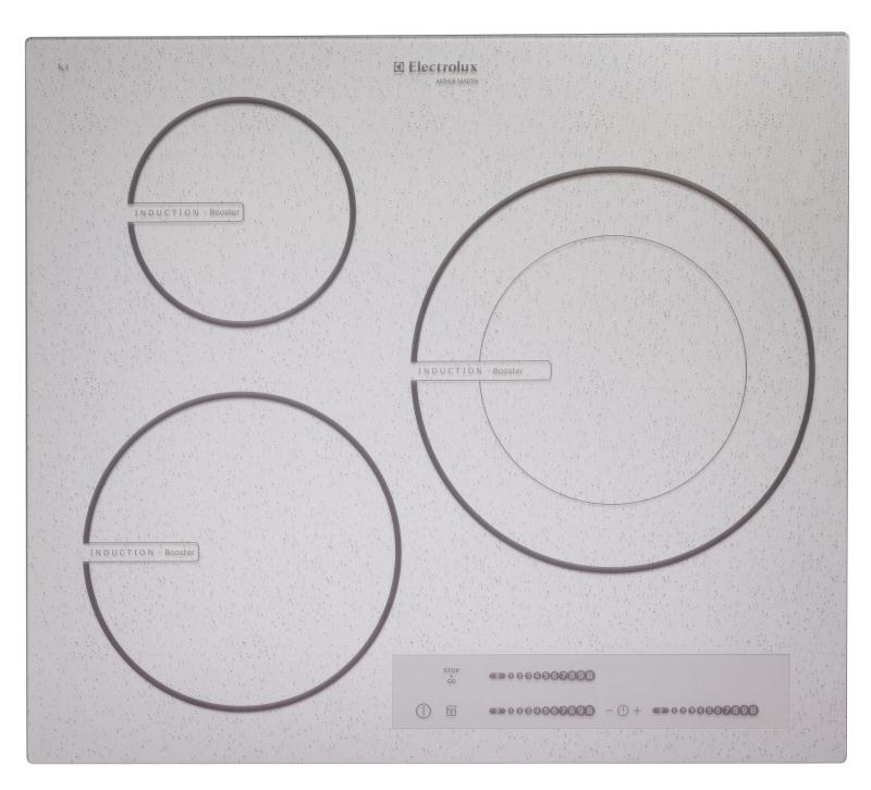 Electrolux AHD60125S hob Metallic Built-in Zone induction hob 3 zone(s)