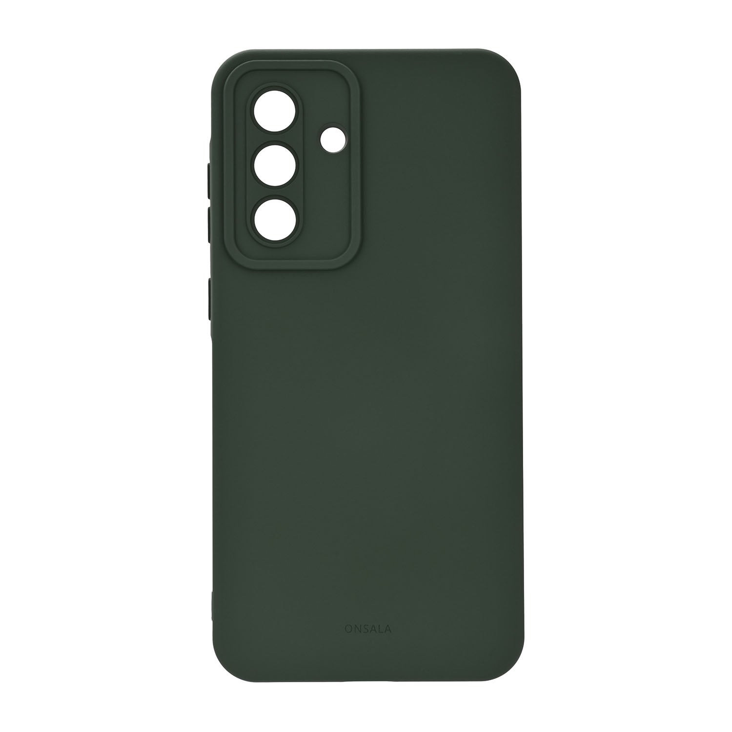 Onsala Phone Case with Silicone Feel Olive Green - Samsung Galaxy A37
