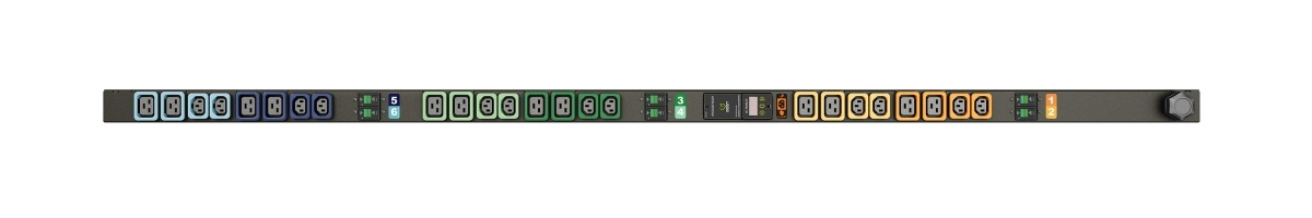 Vertiv MG01D4B1-24PBB3-3PS56B2A10-S power distribution unit (PDU) 24 AC outlet(s) 0U Black