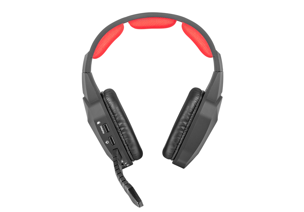 GENESIS HV59 Headset Wired & Wireless Head-band Gaming Black, Red – image 3